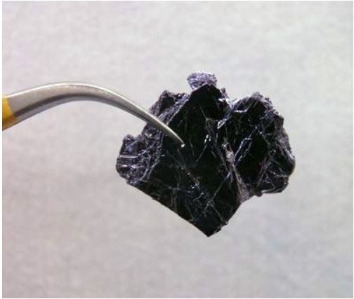 MoS2 大尺寸二硫化钼晶体 (Molybdenum Disulfide) - Medium 15x10mm