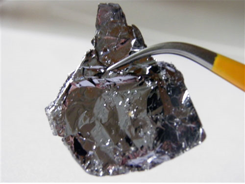 MoS2 大尺寸二硫化钼晶体 (Molybdenum Disulfide) - Large 15x20mm